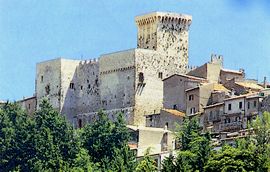Il castello di Trevi nel Lazio